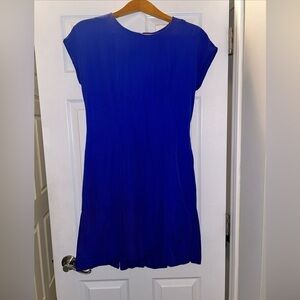 Perceptions By Gary Goben Blue Flirty Dress Size M